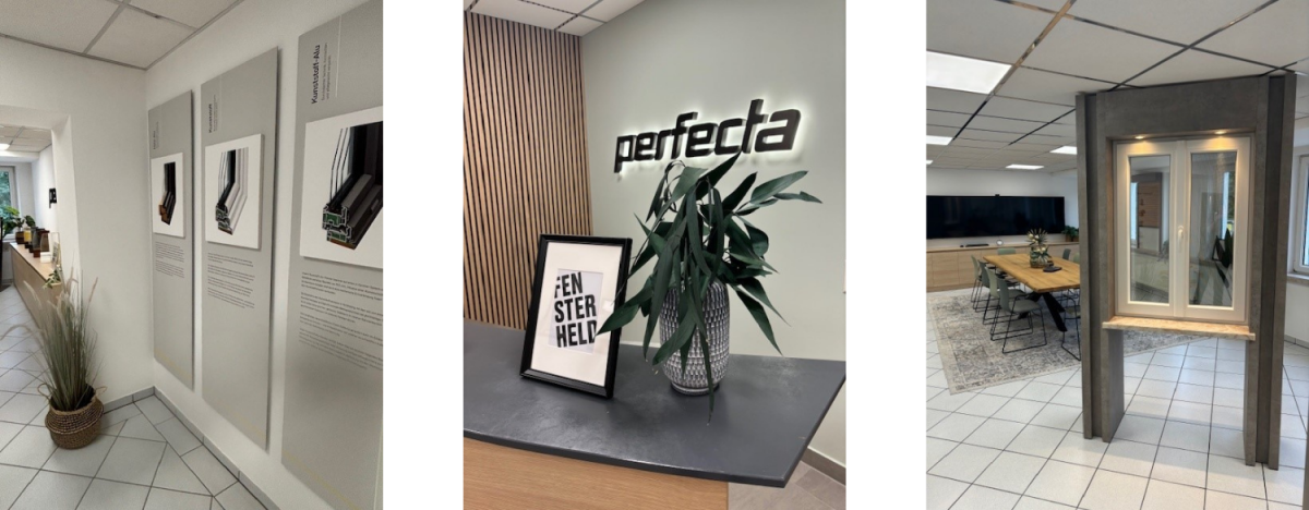 perfecta Fenster - Standort Grimma - Ausstellungsraum