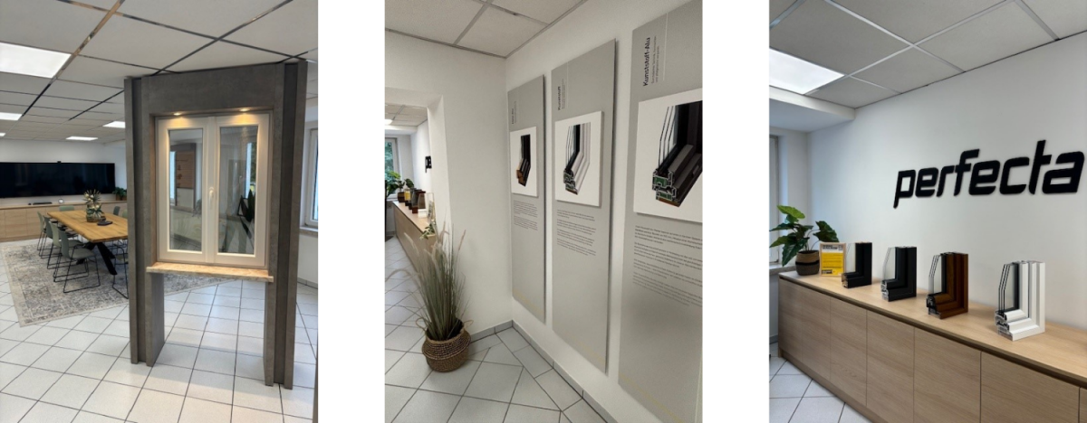 perfecta Fenster - Standort Grimma - Ausstellungsraum