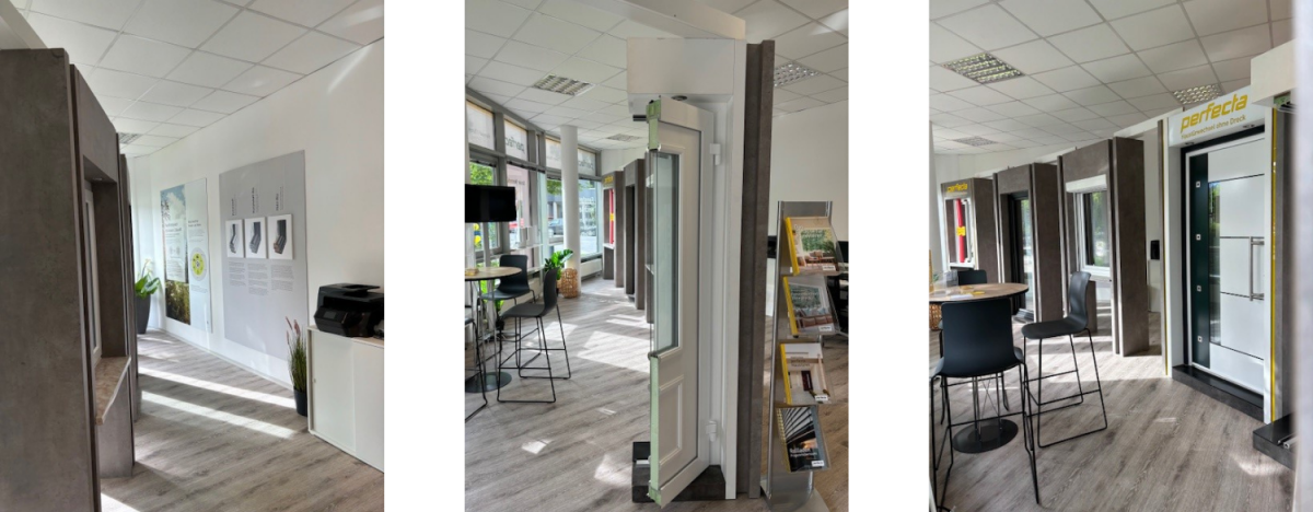 perfecta Fenster - Standort Innsbruck - Ausstellungsraum