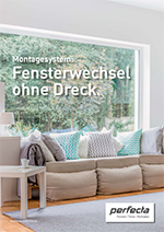 perfecta Broschüre Fenster Das Montagesystem