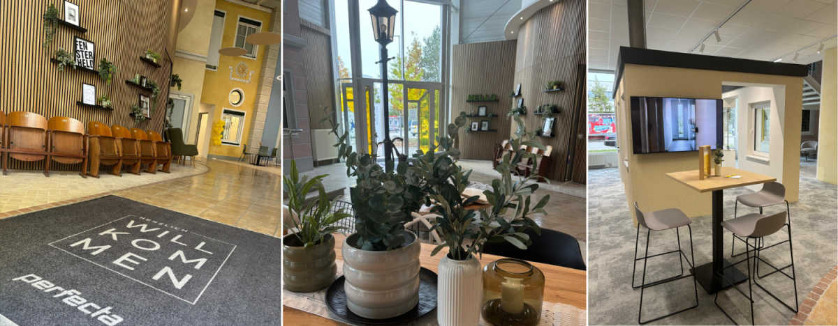 perfecta Fenster - Ausstellungsraum München