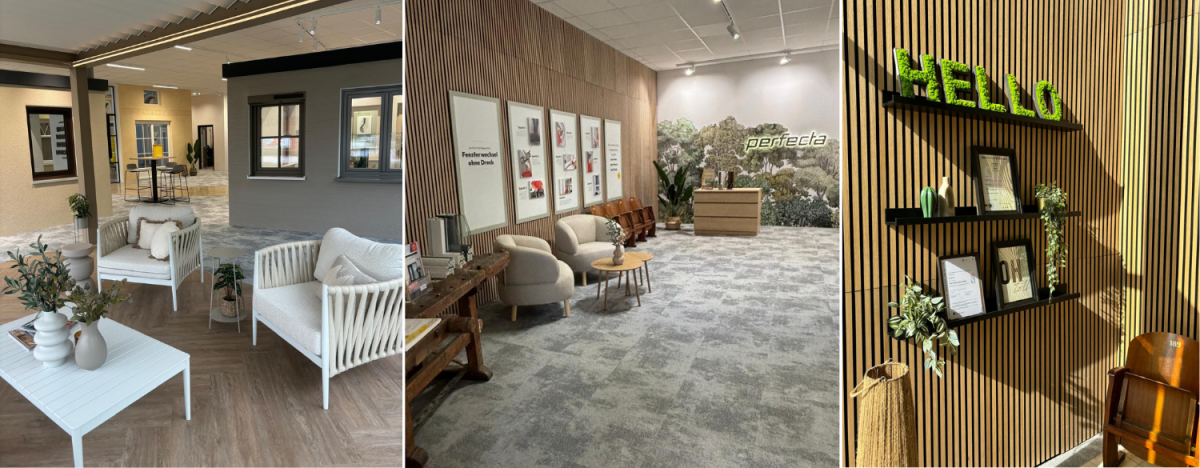 perfecta Fenster - Ausstellungsraum München